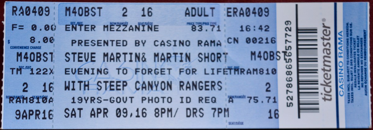 040916 Steve Martin and Martin Short, Rama,&nbsp;ON