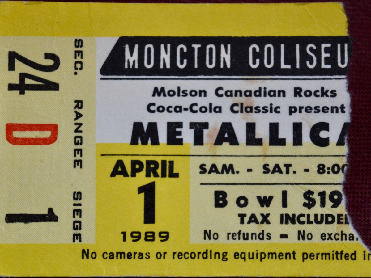 040189 Metallica/Queensrÿche, Moncton,&nbsp;NB
