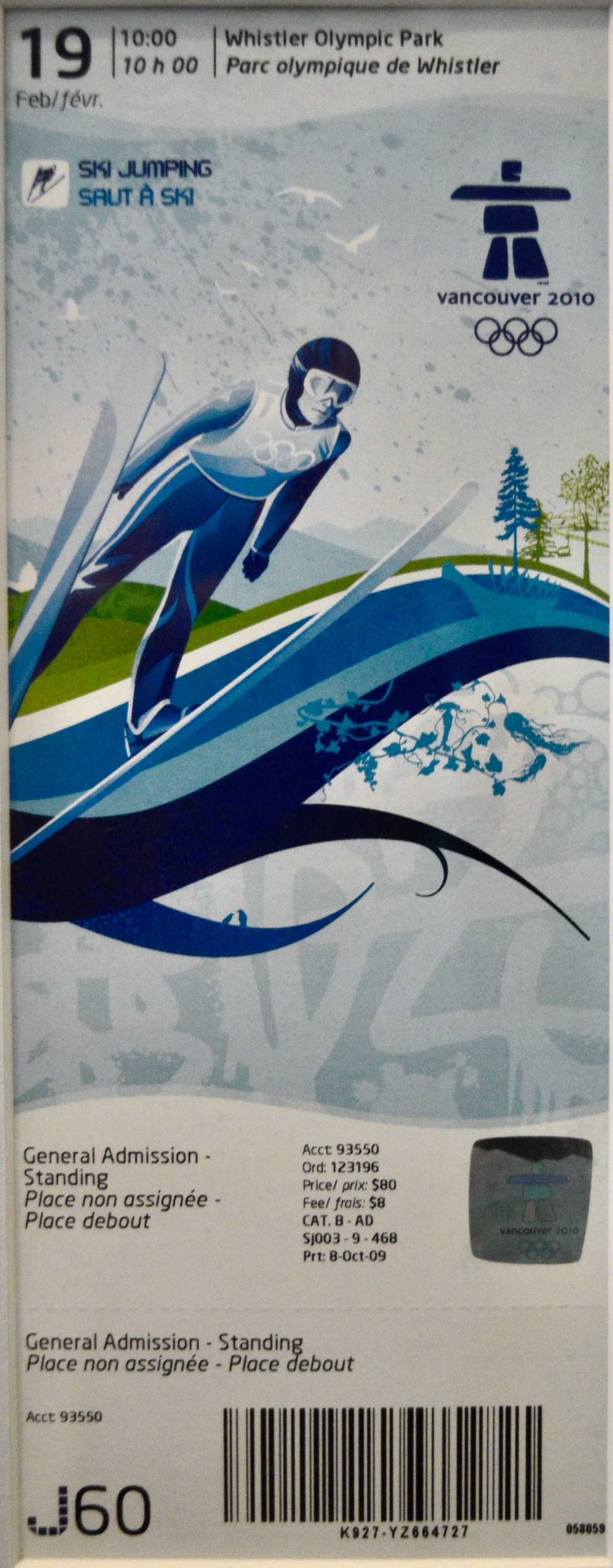 021910 Olympic Ski Jumping, Whistler,&nbsp;BC