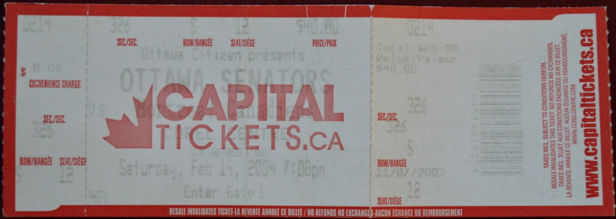 021404 Senators vs Canadiens, Ottawa,&nbsp;ON