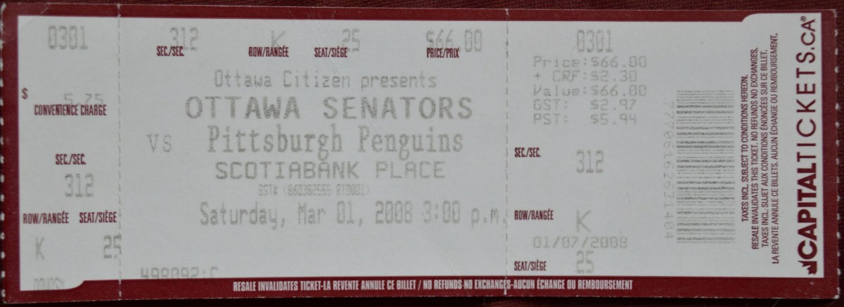 030108 Senators vs Penguins, Ottawa,&nbsp;ON