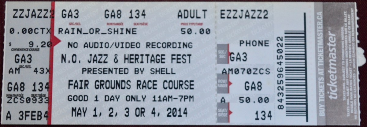 050414 John Fogerty/Arcade Fire/Trombone Shorty/Preservation Hall Horns, New Orleans,&nbsp;LA