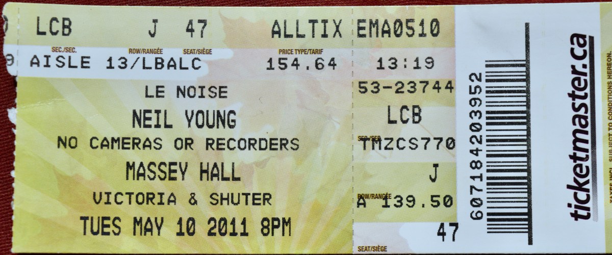 051011 Neil Young/Bert Jansch, Toronto,&nbsp;ON