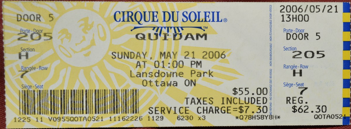 052106 Cirque du Soleil: Quidam, Ottawa,&nbsp;ON