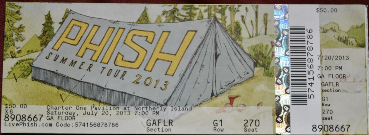 072013 Phish, Chicago,&nbsp;IL