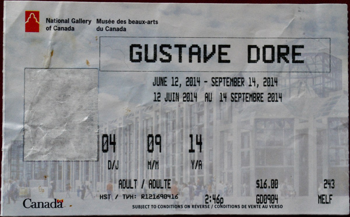 090414 Gustave Doré exhibit, Ottawa,&nbsp;ON