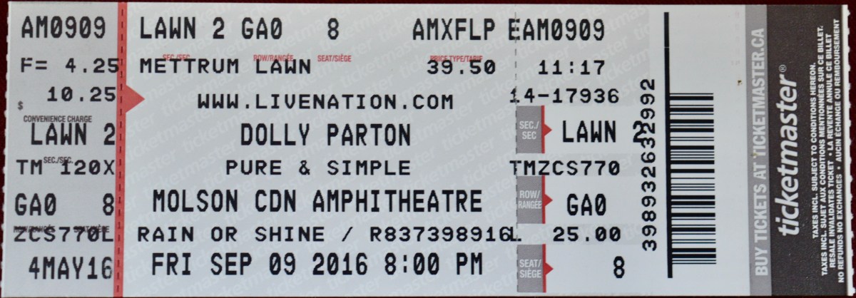 090916 Dolly Parton, Toronto,&nbsp;ON