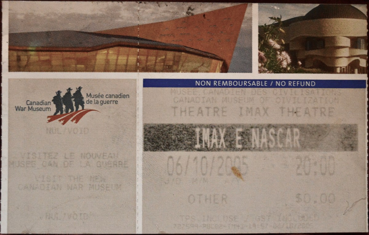 100605 IMAX: NASCAR, Gatineau,&nbsp;QC