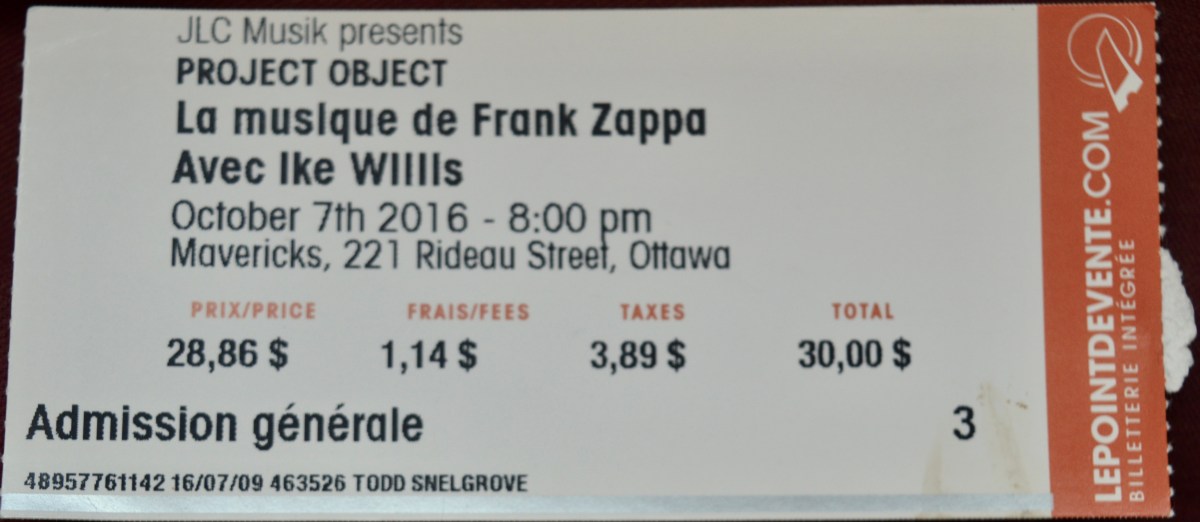 100716 Project/Object featuring Ike Willis, Ottawa,&nbsp;ON