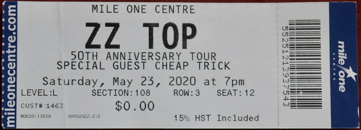 051322 ZZ Top/Cheap Trick, St. John’s,&nbsp;NL