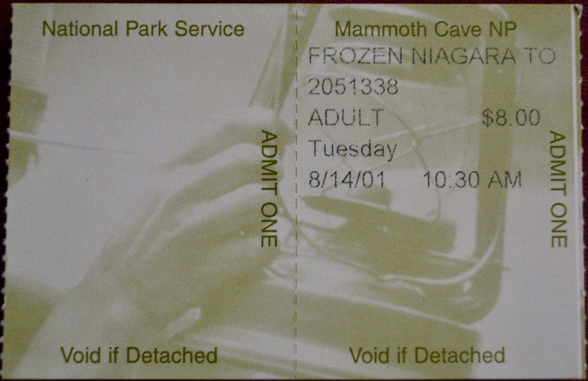 081401 Mammoth Cave, Arthur,&nbsp;KY