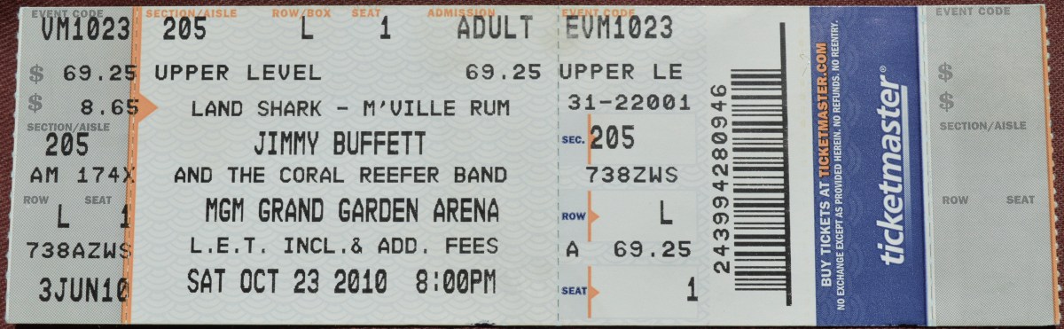 102310 Jimmy Buffett, Las Vegas,&nbsp;NV
