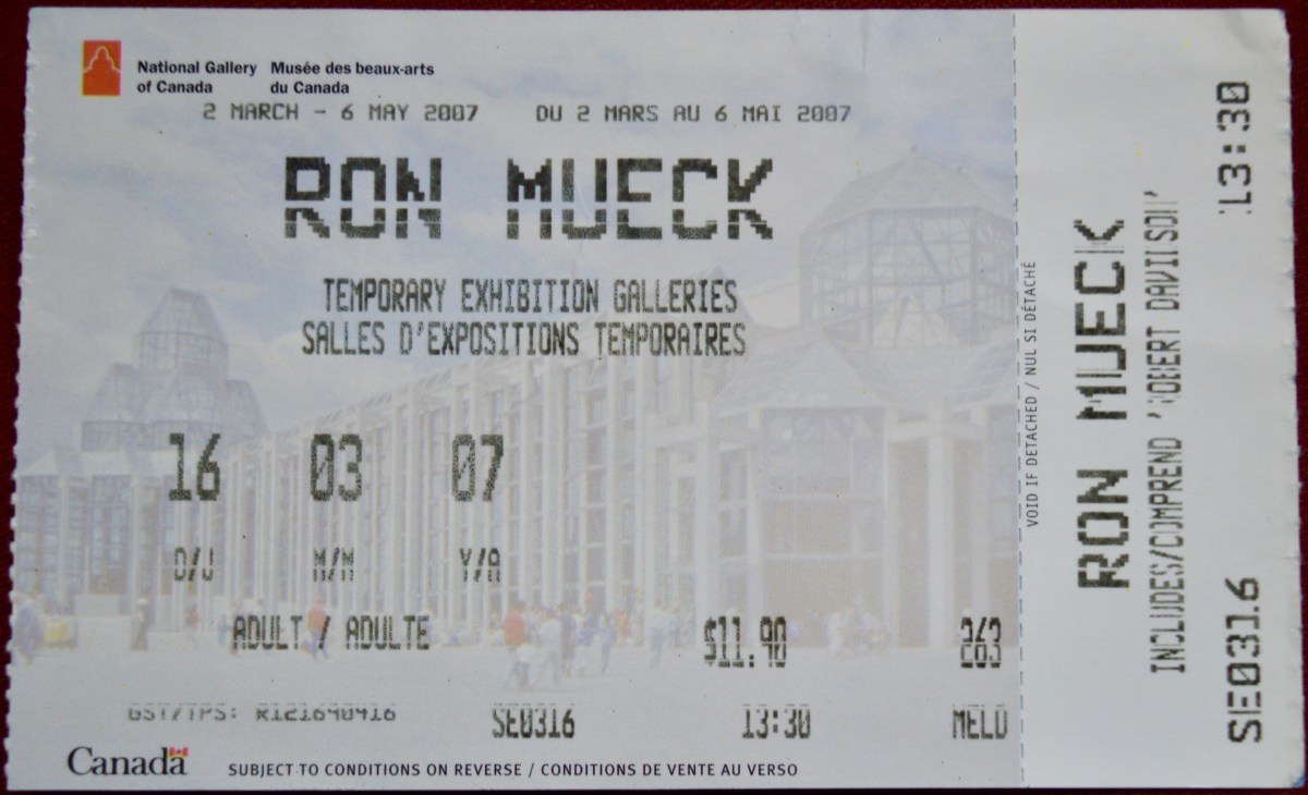 031607 Ron Mueck exhibit, Ottawa,&nbsp;ON