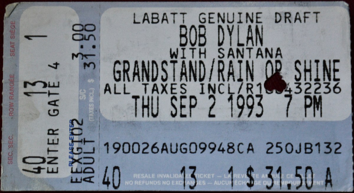 090293 Bob Dylan/Santana, Toronto,&nbsp;ON