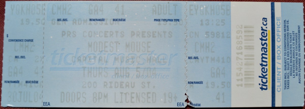 080504 Modest Mouse, Ottawa,&nbsp;ON