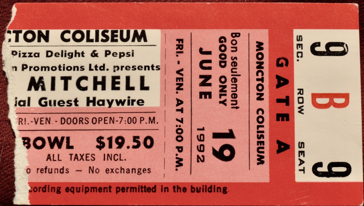 061992 Kim Mitchell/Haywire, Moncton,&nbsp;NB
