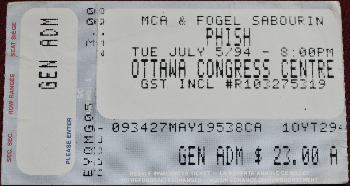 070594 Phish, Ottawa,&nbsp;ON